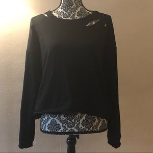 Distressed Sweatshirt